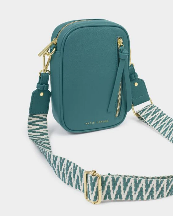 Katie Loxton Hallie Small Crossbody Bag Teal - Image 2
