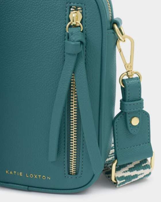 Katie Loxton Hallie Small Crossbody Bag Teal - Image 3
