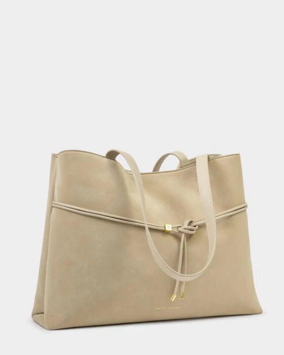 Katie Loxton Lori Suedette Tote Bag Desert Sand - Image 2