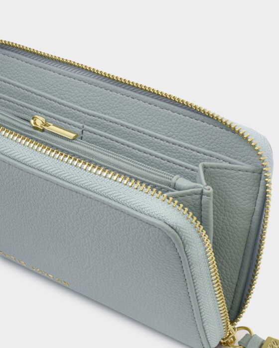 Katie Loxton Lottie Large Purse Duck Egg Blue - Image 2