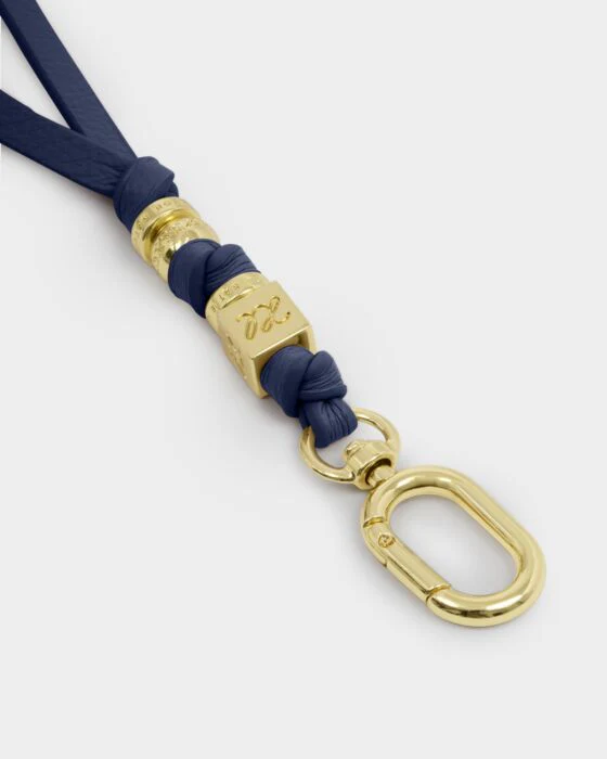 Katie Loxton Lyla Bag Charm Keyring Midnight Blue - Image 2
