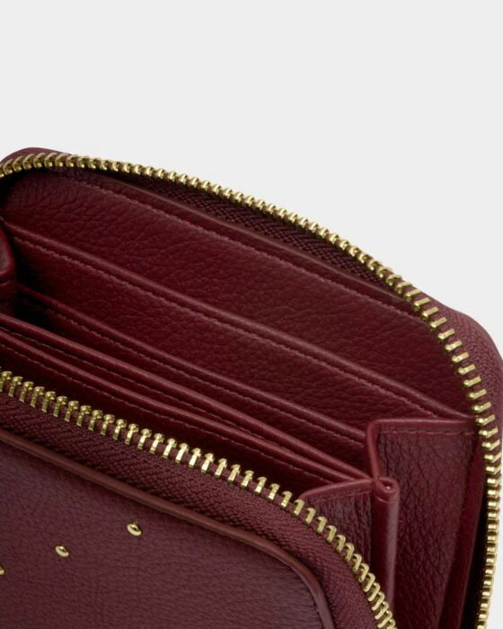 Katie Loxton Meela Studded Purse  Cherry - Image 2