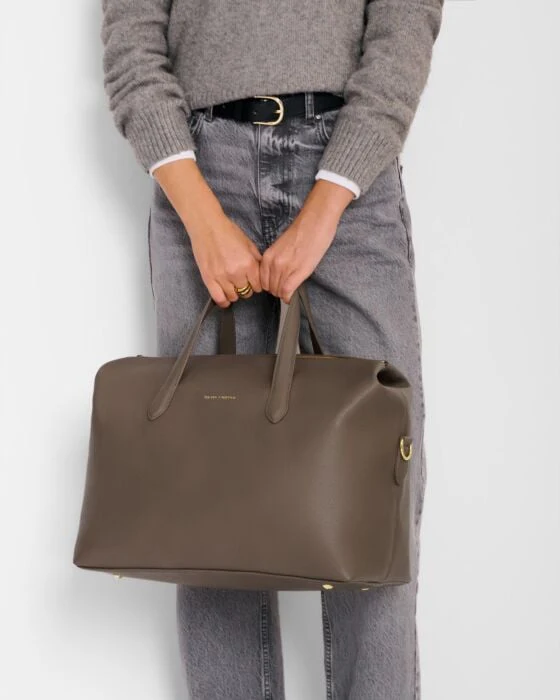 Katie Loxton Milan Cabin Bag Mink - Image 3