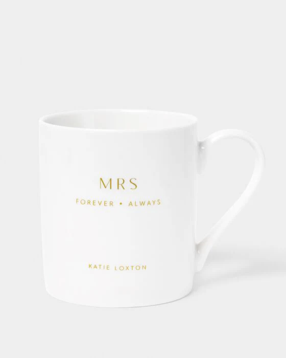 Katie Loxton Porcelain Mug Gift Set 'Mr & Mrs' - Image 3