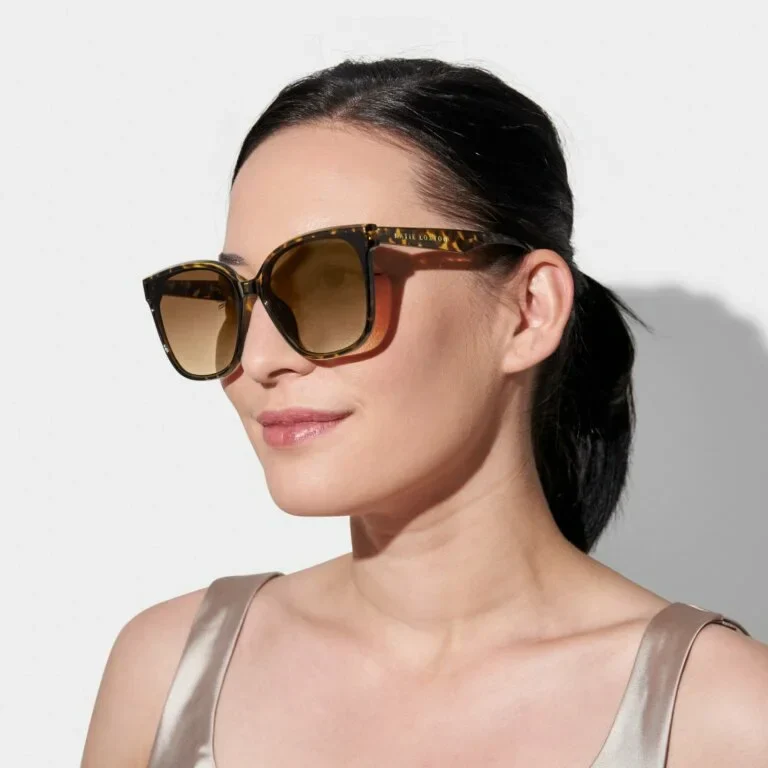 Katie Loxton Savannah Sunglasses Brown Tortoiseshell - Image 3
