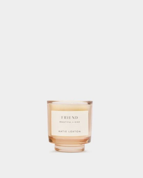 Katie Loxton Sentiment Candle 'Friend'  English Pear & White Tea - Image 2