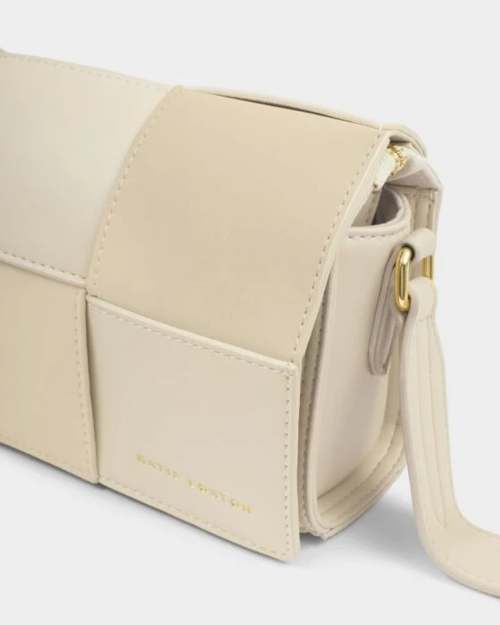 Katie Loxton Taya Suedette Crossbody Bag Off White - Image 2