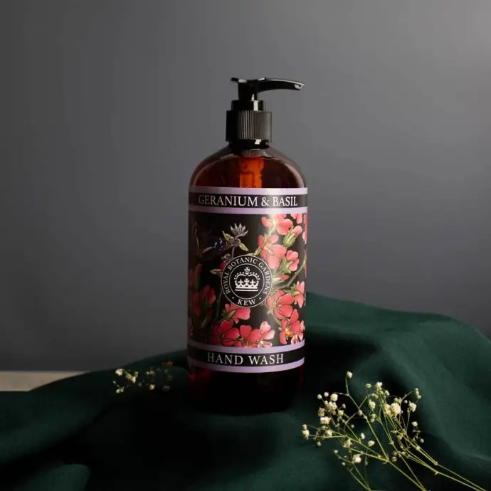 Kew Gardens Hand Wash Gardenia & Neroli 500ml - Image 2