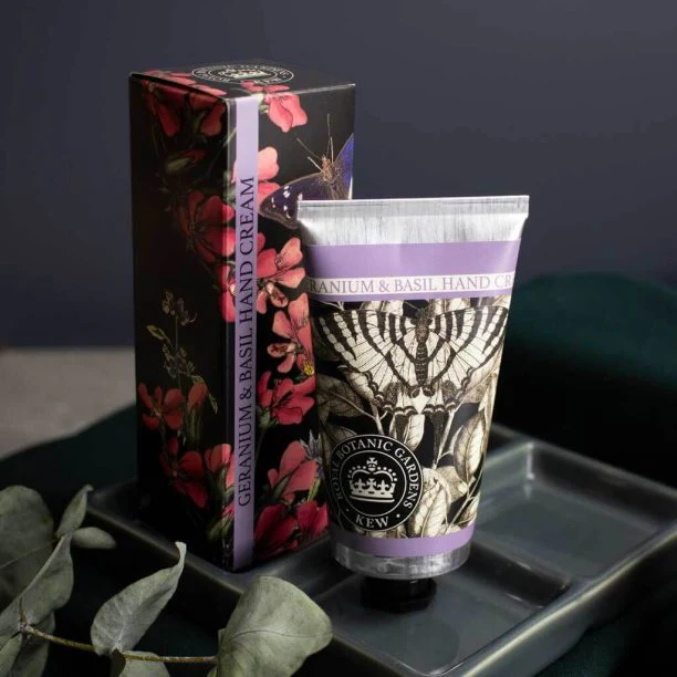 Kew Gardens Geranium and Basil Hand Cream - Image 3