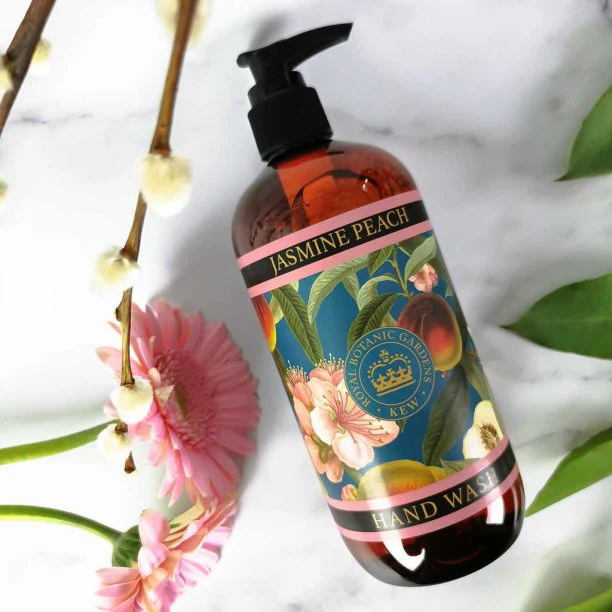 Kew Gardens Jasmine Peach Hand Wash 500ml - Image 3