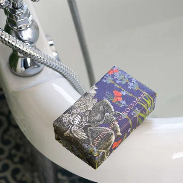 Kew Gardens Lavender and Rosemary Soap 240g - Image 3