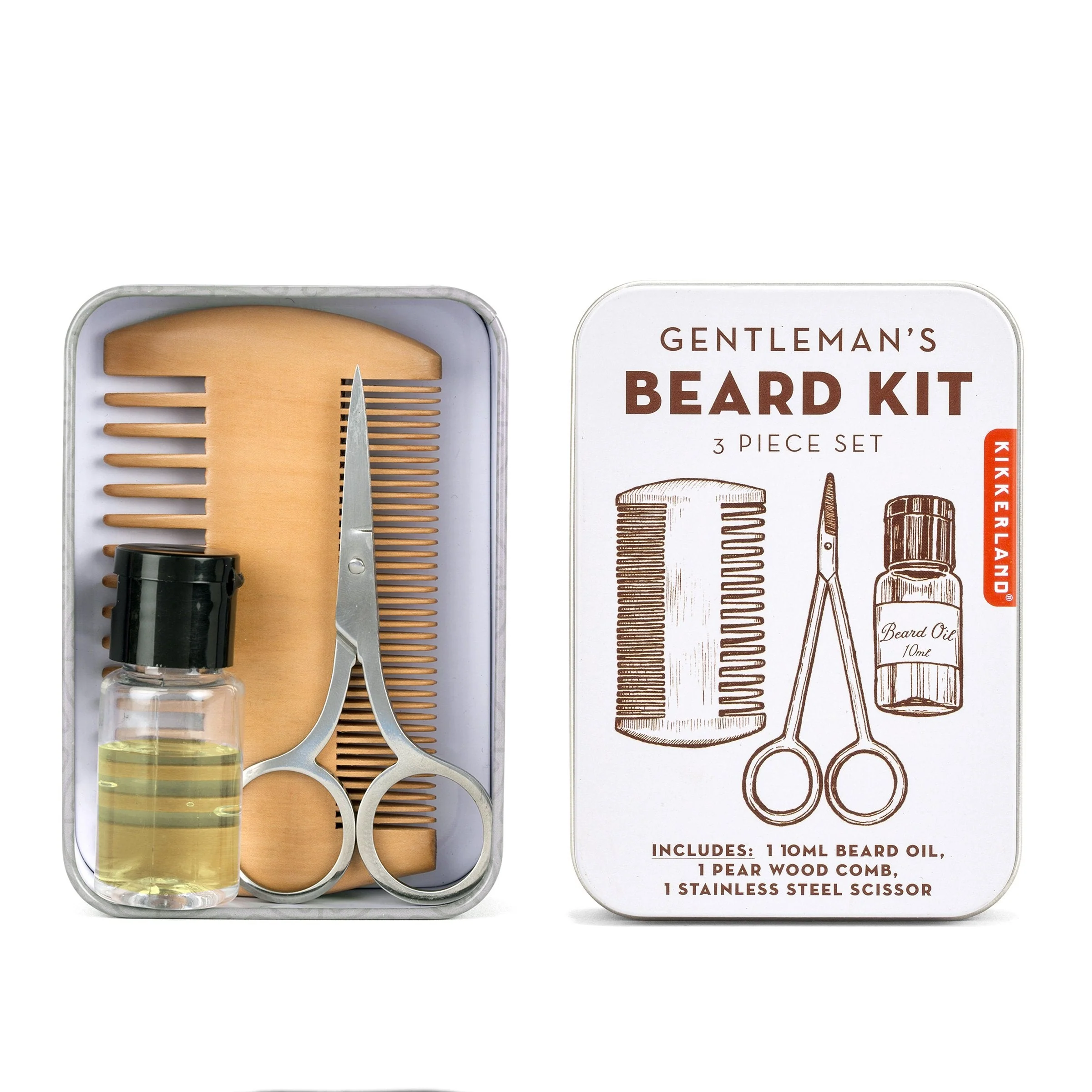 Kikkerland Gentleman's Beard Tin - Image 3