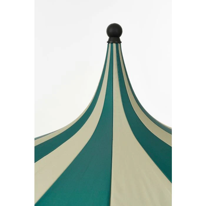 Kim Striped Parasol Dark Green - Image 4