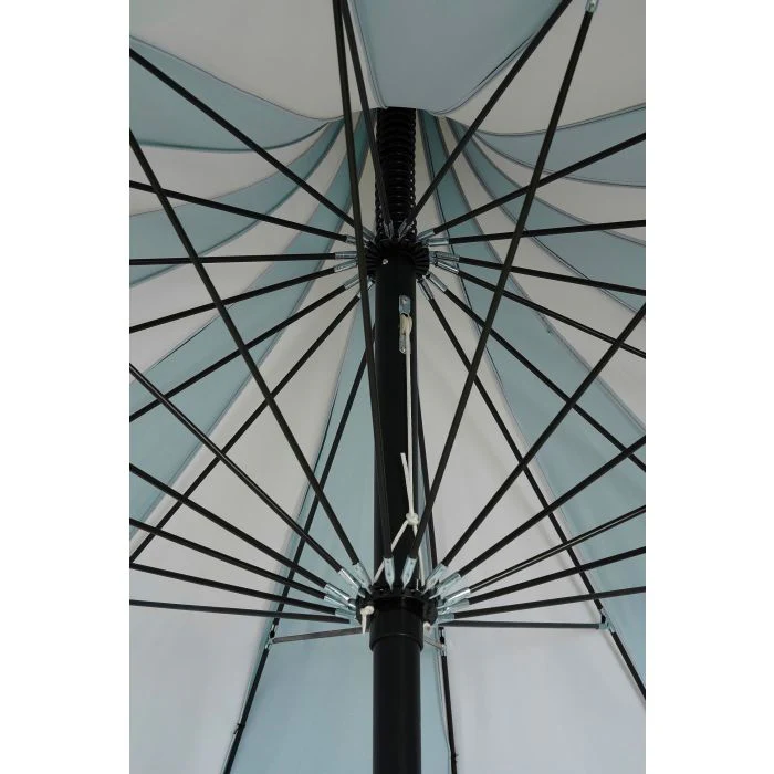 Kim Striped Parasol Dark Green - Image 5