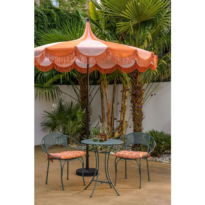 Kim Striped Parasol Orange - Image 2