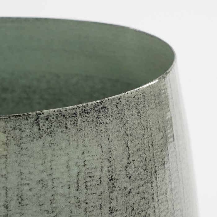 Mica Benson Iron Round Pot Grey 16cm - Image 2