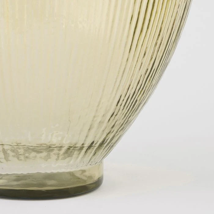 Mica Firenza Recycled Glass Bottle Light Brown 59cm - Image 3
