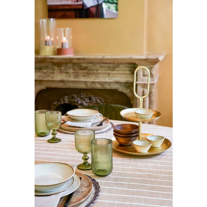 Mica Merlot Wineglass Light Green - Image 4