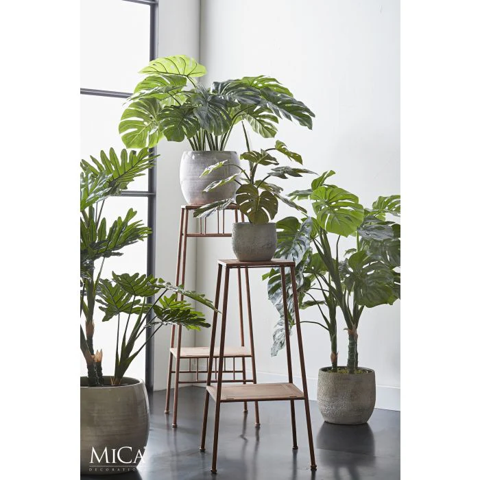 Mica Artificial Monstera In Pot 100cm - Image 5