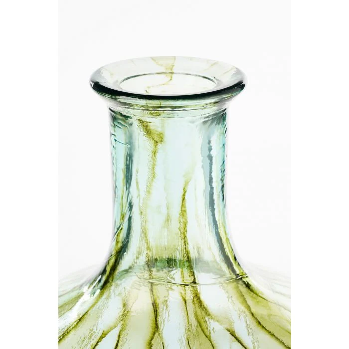 Mica Palermo Recycled Glass Vase Green 46cm - Image 2