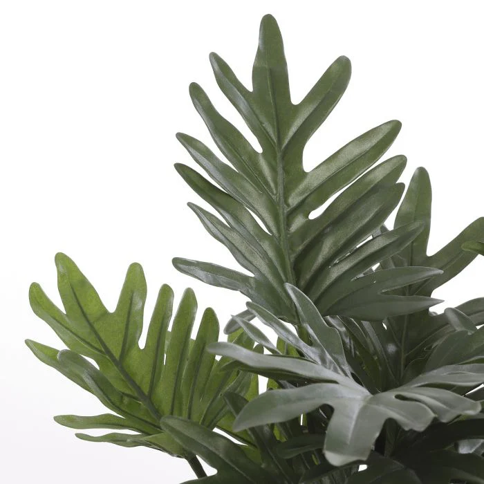 Mica Artificial Potted Philodendron Selloum 50cm - Image 2