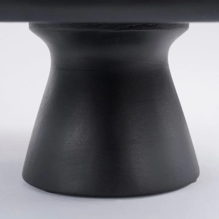 Mica Tallo Mango Wood Cake Stand Black - Image 3