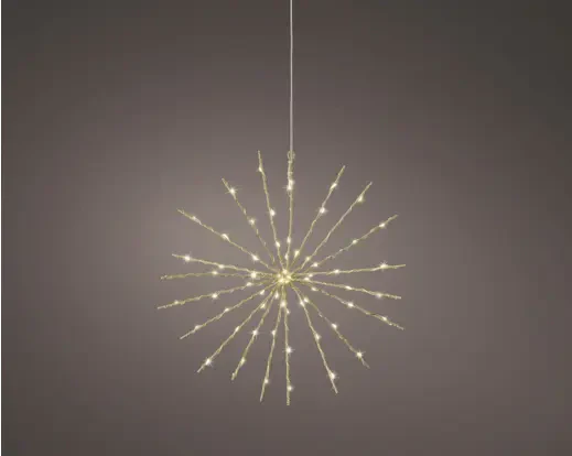 Micro LED Polestar Lights Battery Gold/Warm White Dia.30cm - Image 3