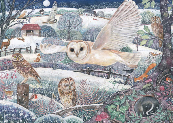 Otter House Jigsaw 1000 Piece - Owl Flight - Image 2