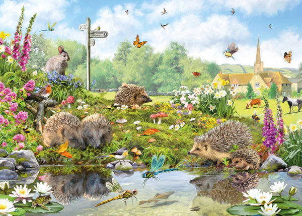 Otter House Jigsaw 1000 Piece - Riverside Wildlife - Image 2