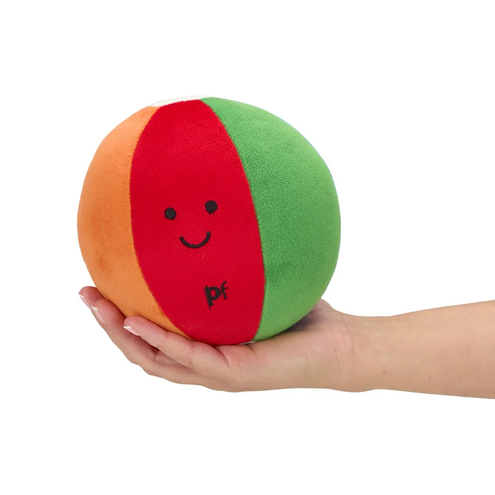 Petface Beach Ball Plush Dog Toy 14cm - Image 2