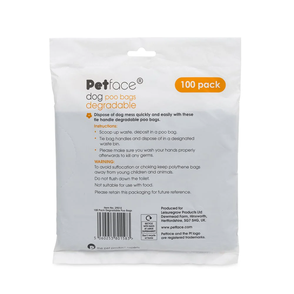Petface Degradable Poop Bags 100 Pack - Image 2