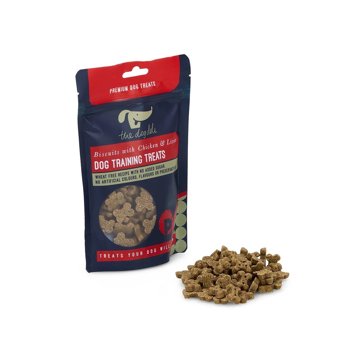 Petface Dog Deli Biscuits With Chicken & Liver Training Treats 120g - Image 2