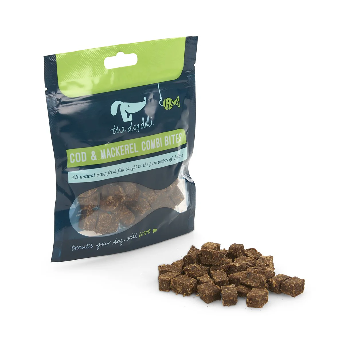 Petface Dog Deli Cod & Mackerel Combi Bites Dog Treats 60g - Image 2