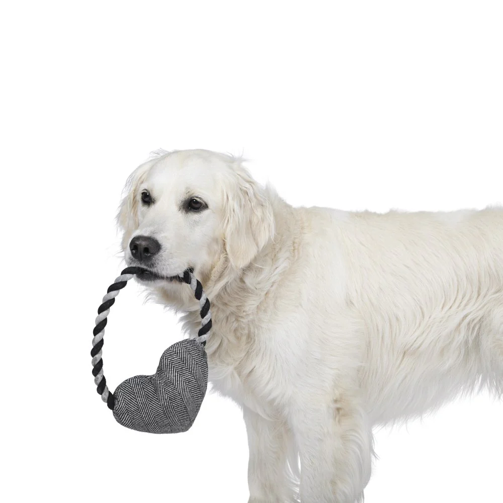 Petface Heart Rope Dog Toy - Image 2