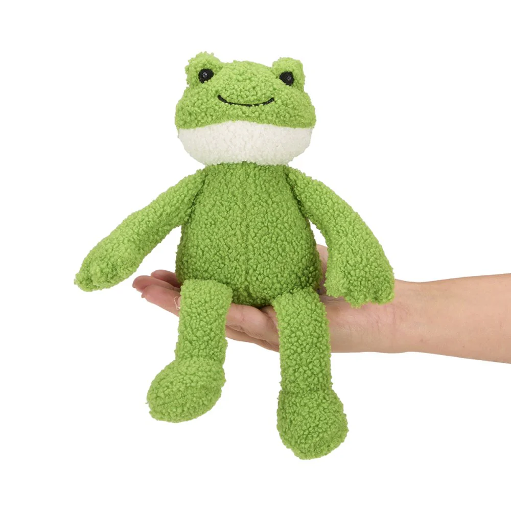 Petface Little Finlay Frog Plush Dog Toy - Image 2
