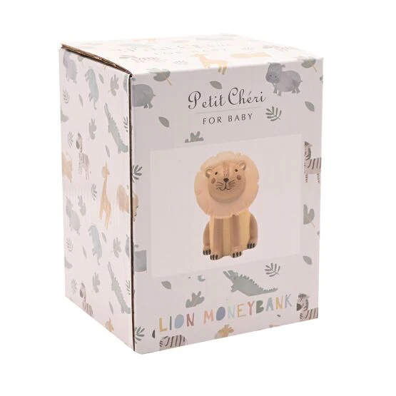 Celebrations Petit Cheri Money Box - Lion - Image 2