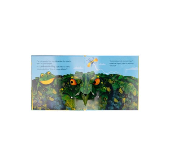 Pop Up Wide Mouthed Frog Book - Image 3