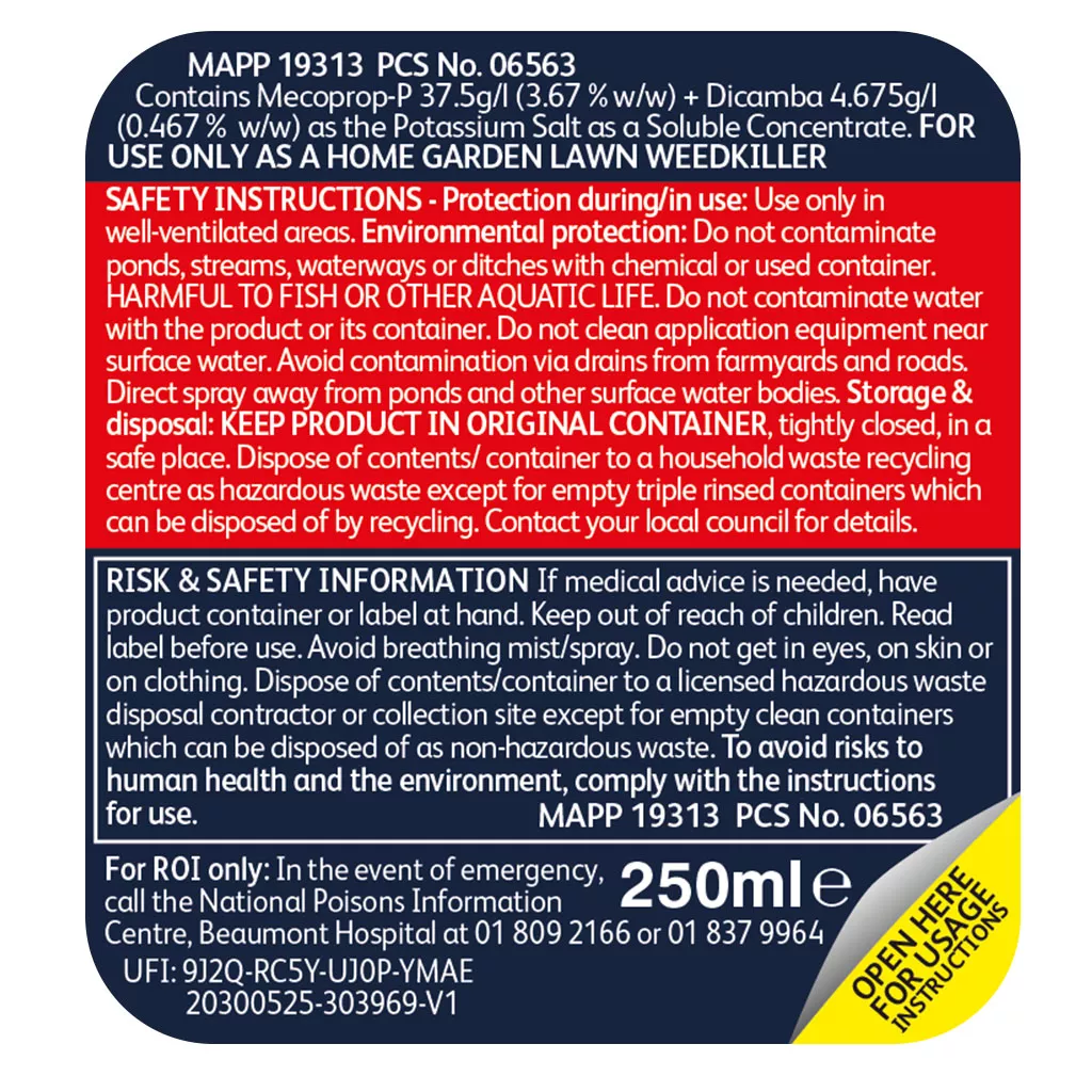Resolva Pro Weedkiller Xtra Tough 1L Concentrate - Image 2