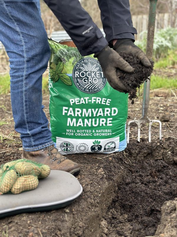 RocketGro Peat-Free Farmyard Manure 40L - Image 3