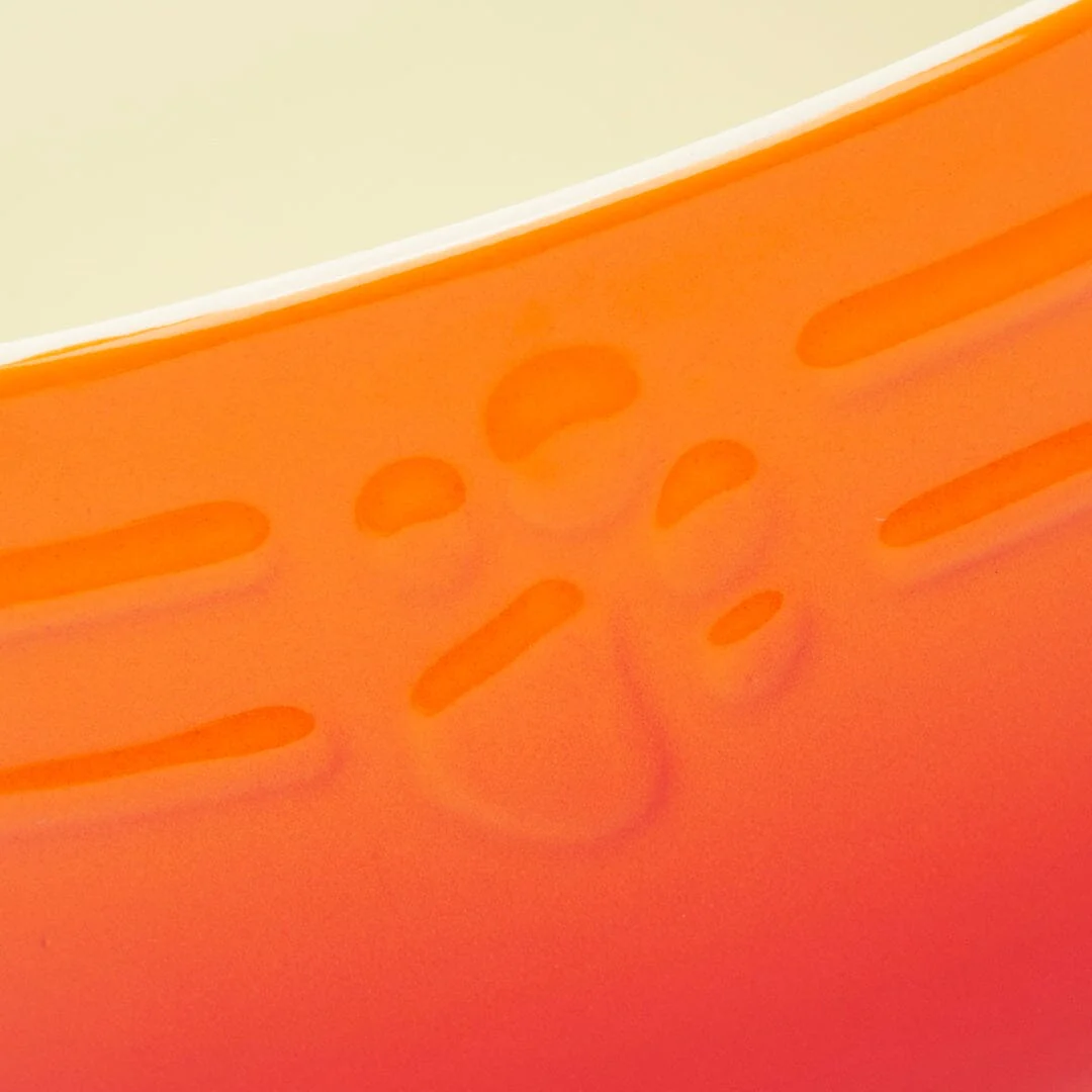 Scruffs Ombre Food Bowl Orange - Image 3