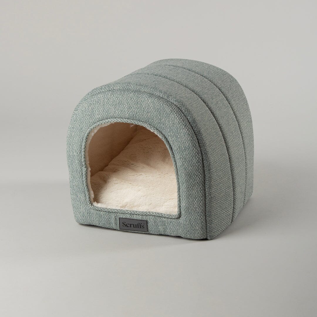 Scruffs Seattle Cave Cat Bed Topaz Green - Image 2