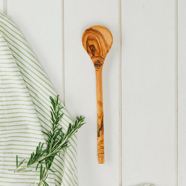 Selbrae House Olive Wood Round Spoon - Image 2