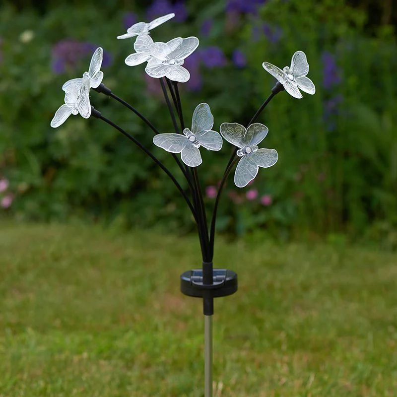 Smart Garden 8-Stem FlutterLights Multi Coloured Stake Light - Image 2
