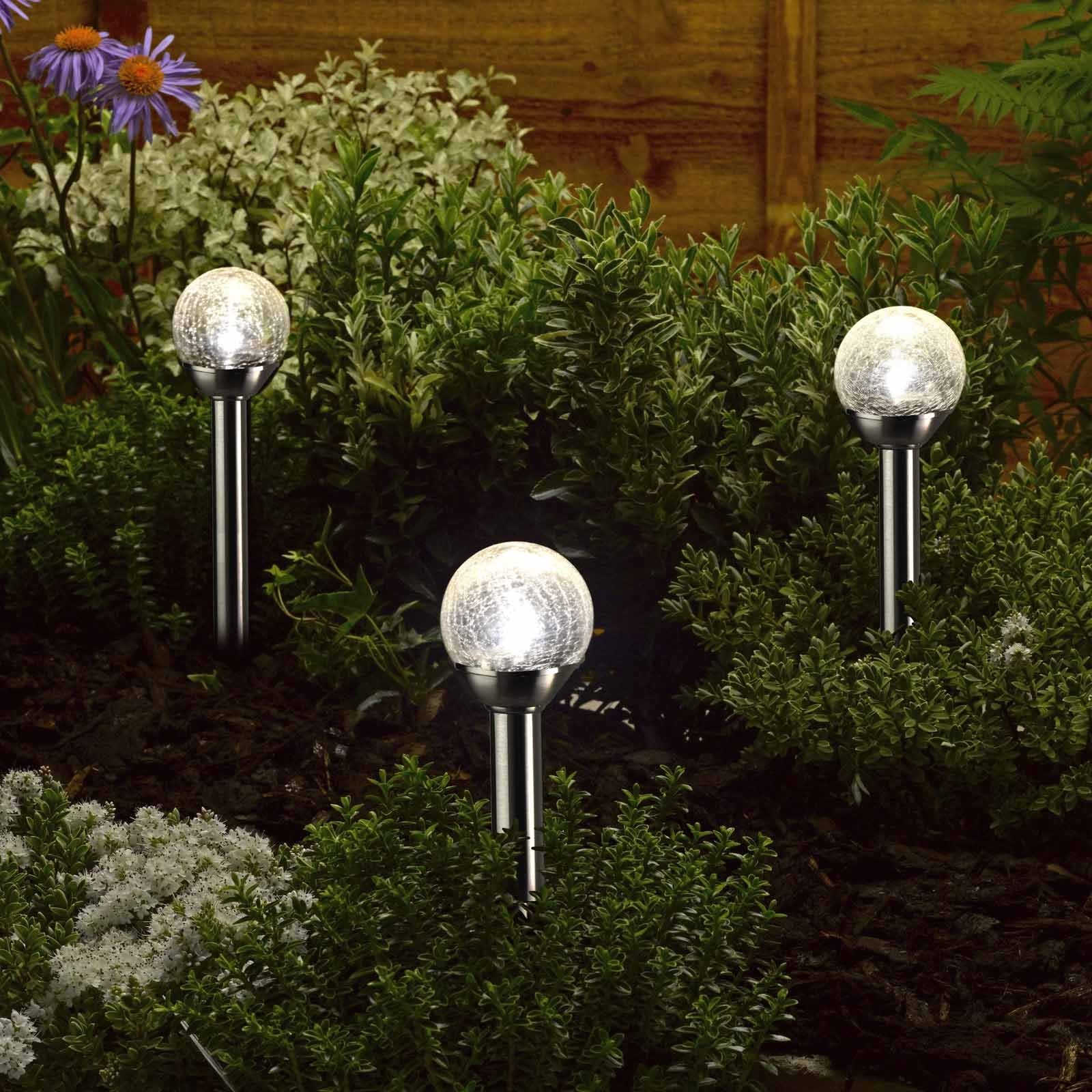 Smart Garden Glow Orb Glass Stake - Image 2