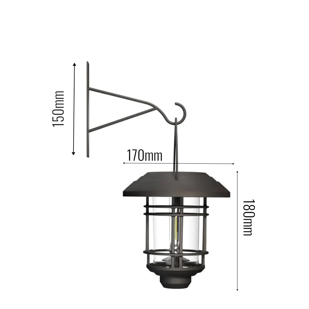 Solar Centre Hadleigh Hanging Solar Wall Light - Image 2