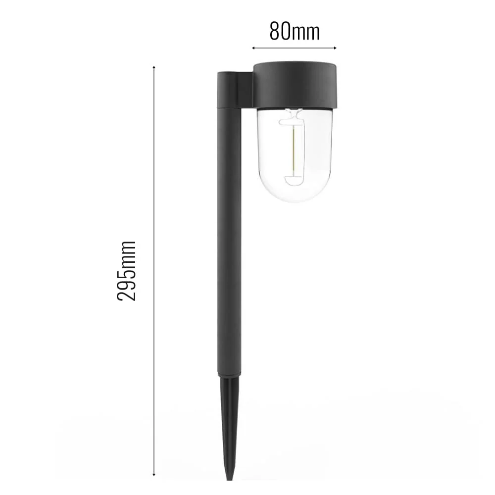 Solar Centre The Hamptons Solar Garden Lights (Set Of 2) - Image 2