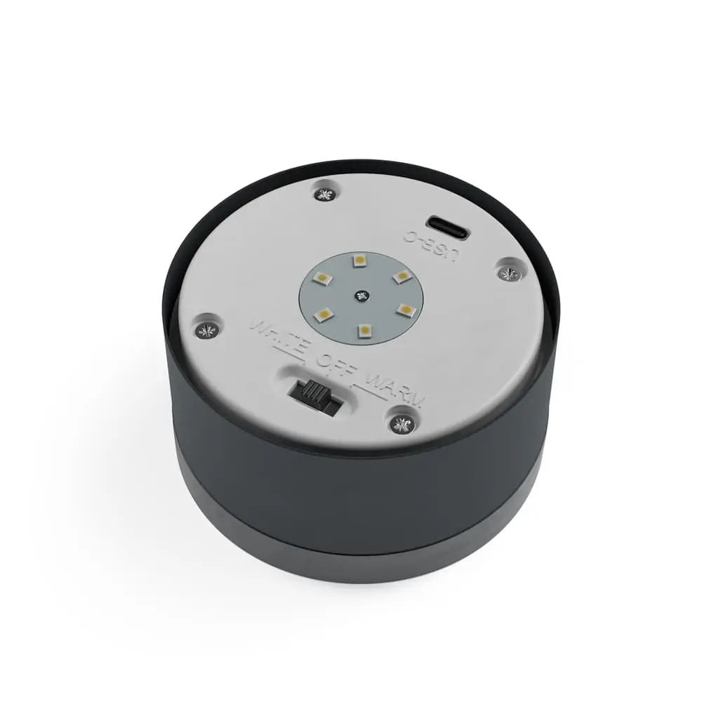 Solar Centre London USB Solar Post Light - Anthracite Edition - Image 3