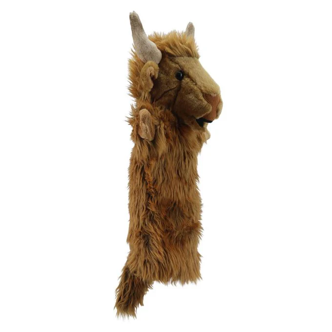 The Puppet Company Long-Sleeved Puppets - Cow (Highland) - Image 2