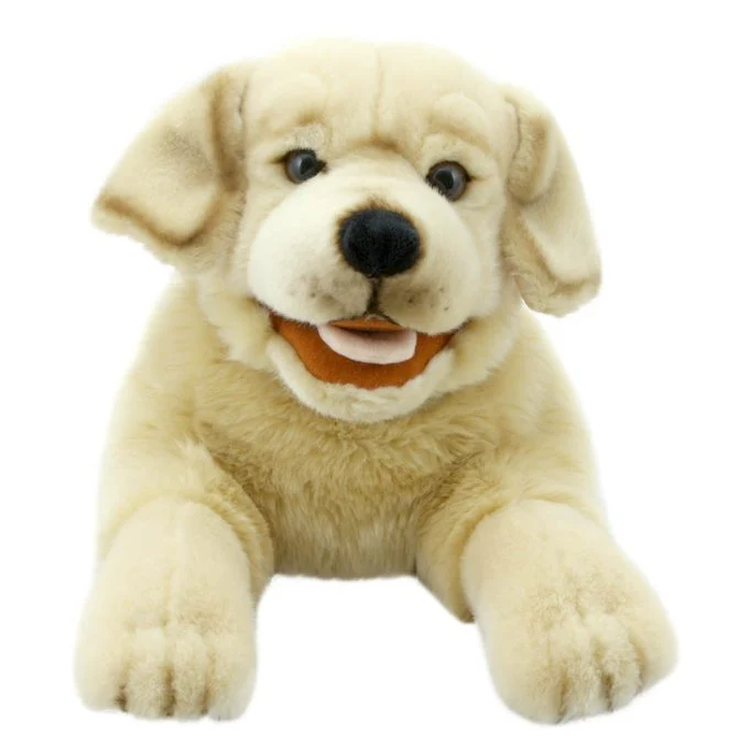 The Puppet Company Playful Puppies - Labrador (Yellow) - Image 2