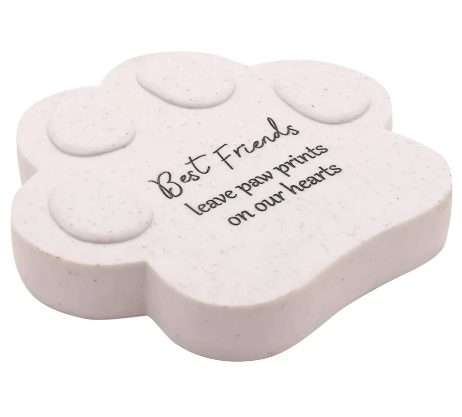 Thoughts of You Pet Memorial Paw Plaque - Large - Image 2